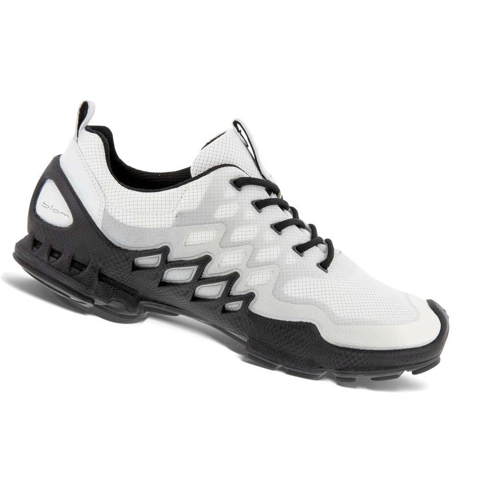 Women\'s Ecco Biom Aex Trainer Hiking & Trail White / Black | SG 138TCE